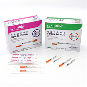 Insulin syringe 의료기기 - 성심메디케어